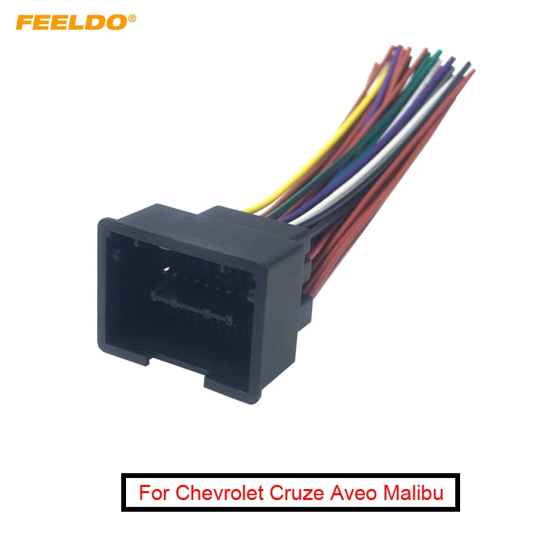 Автомобильный радиоприемник FEELDO адаптер 44Pin для установки жгута проводов Chevrolet