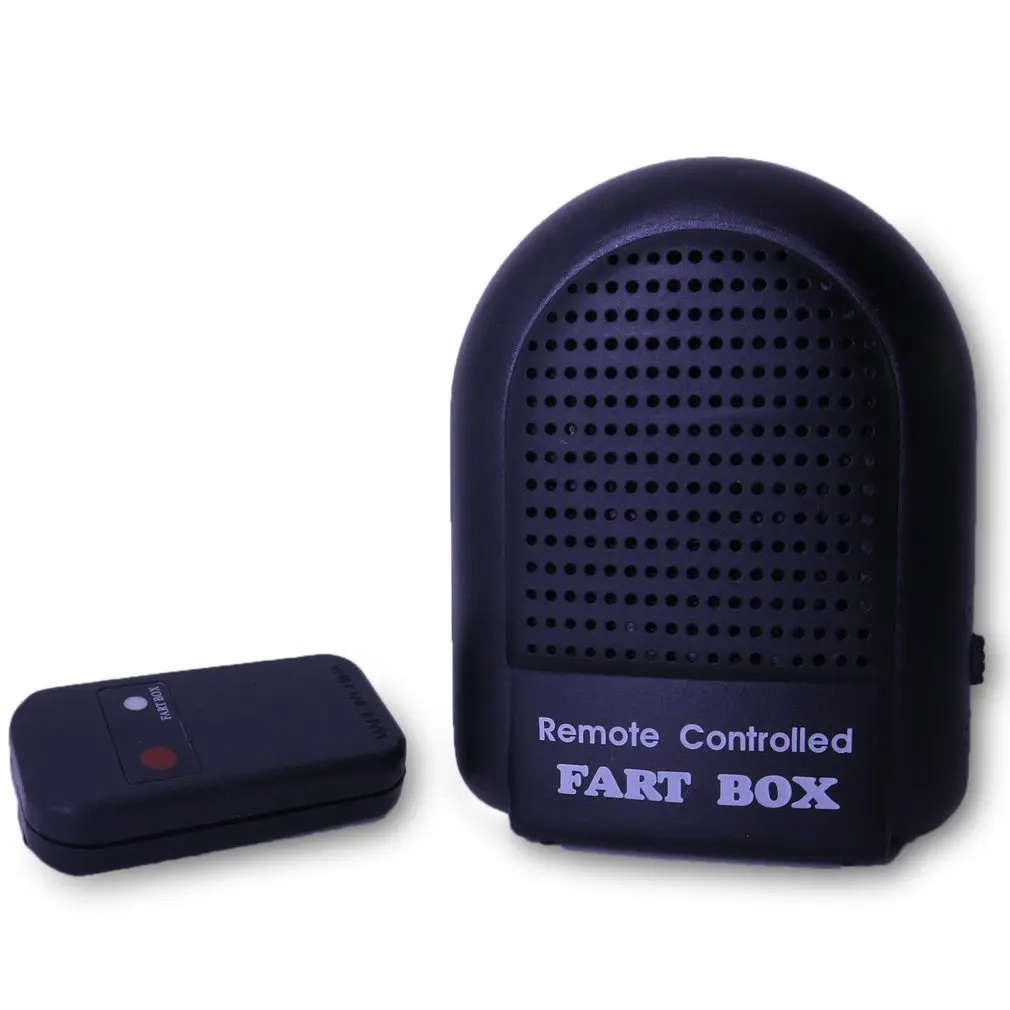 Divertido y engañoso Control remoto electrónico pedo de regalo de la caja de Control de serie Woody auténtico sonido magnético pedo caja