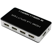 Hdmi сплит-тер 1X4 4 k@ 60Hz Uhd Hdcp 2,2 сплит-повторитель переключатель коробка вход 4 выхода Hdmi 2,0 для Hdtv Ps3 Dvd Stb