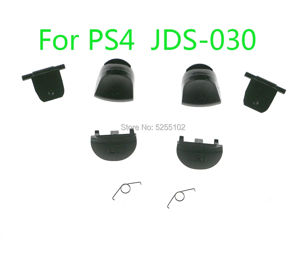 200 наборов для контроллера Dualshock 4 PS4 L1 R1 R2 L2 пусковые кнопки пружина PlayStation4 кнопка