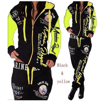 

spring Autumn Tracksuit Two Piece Set Women Sweatsuits 2 Pieces Matching Set Sweat Track Suits Joggers Suit Sets clothes