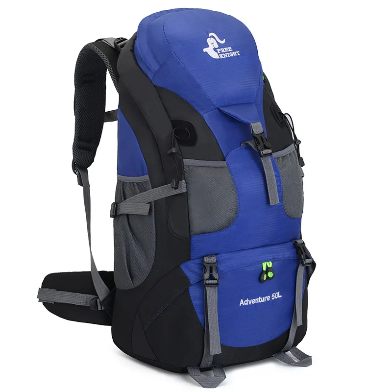 

Hot Selling 50L Mountaineering Bag Large Capacity Backpack Waterproof Fabric Outdoor Travel Backpack