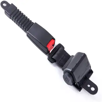 

2 Pcs Golf Cart Seat Lap Belts Universal Retractable 42" for EZGO/Yamaha/Club Car（Plastic sleeve socket）