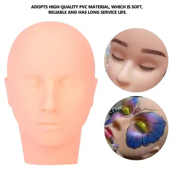 

Professional Soft Mannequin Head Massage Practice Eyelash Makeup Beauty Training Model Head Massage Relaxation l