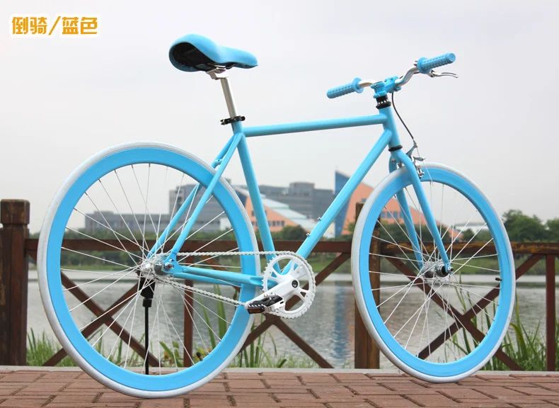 Perfect New X-Front brand Luminous High-carbon steel fixed gear retro Bike 700C students stunt bicycle inverter ride road bicicleta 24