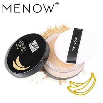 

Menow Banana Powder Face Control Oil Loose Powder, Waterproof Oil Control Makeup Powder Makeup Cosmetics drop ship F16007