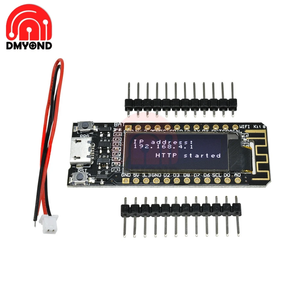 3 в 7 0 91 дюйма 128x32 oled дисплей ESP8266 WIFI беспроводной макетный модуль CP2104 NodeMCU интернет