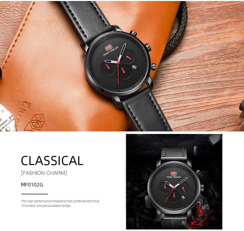Часы мужские модные простые Универсальные часы с циферблатом Sub многофункциональные тонкие мужские часы кожаные часы браслет Relogio Masculino