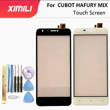 Сенсорный экран 5 дюймов для CUBOT Hafury Mix дигитайзер панель переднее