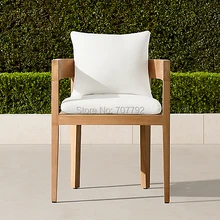 Уличная мебель деревянная мебель натуральный тик кресло