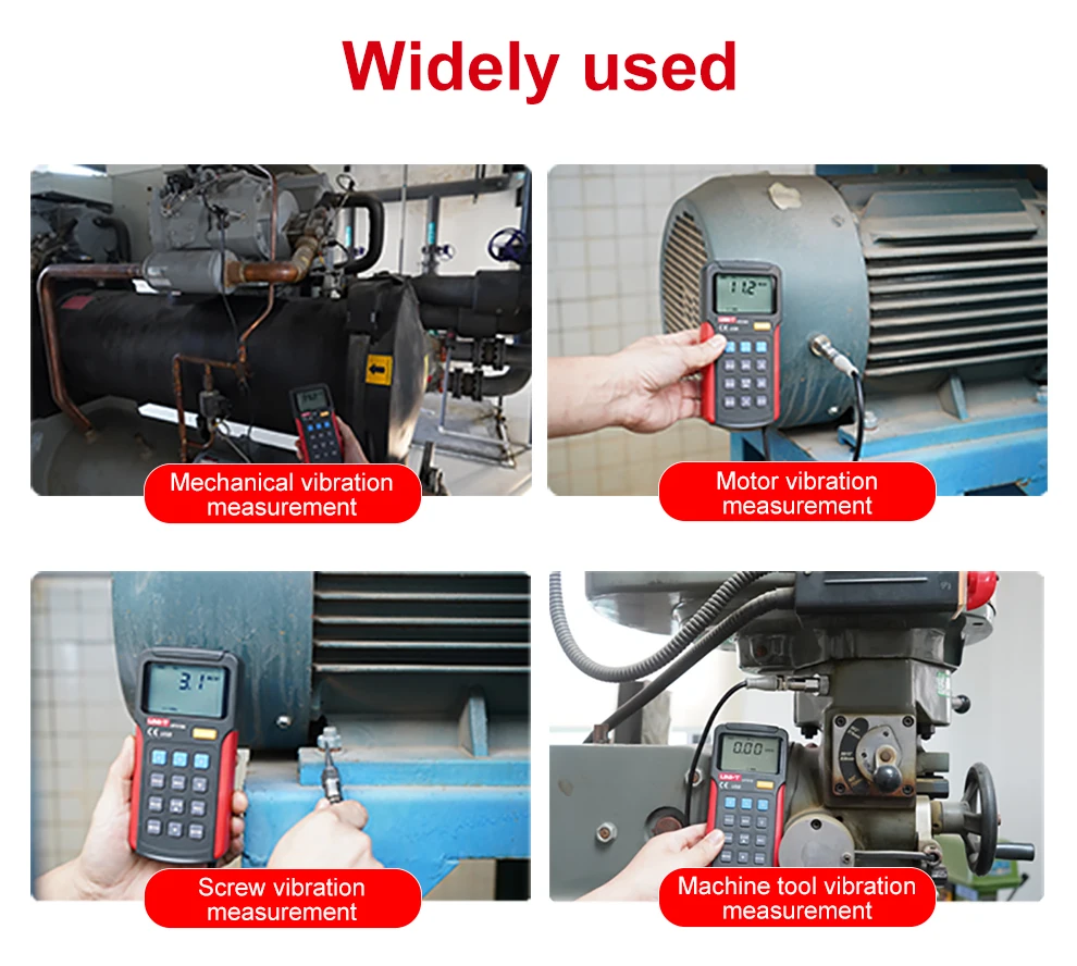 Промышленный Цифровой измеритель вибрации устройство UT315A зонд вибрации анализатор точность измерения вибратор тестер Ручной