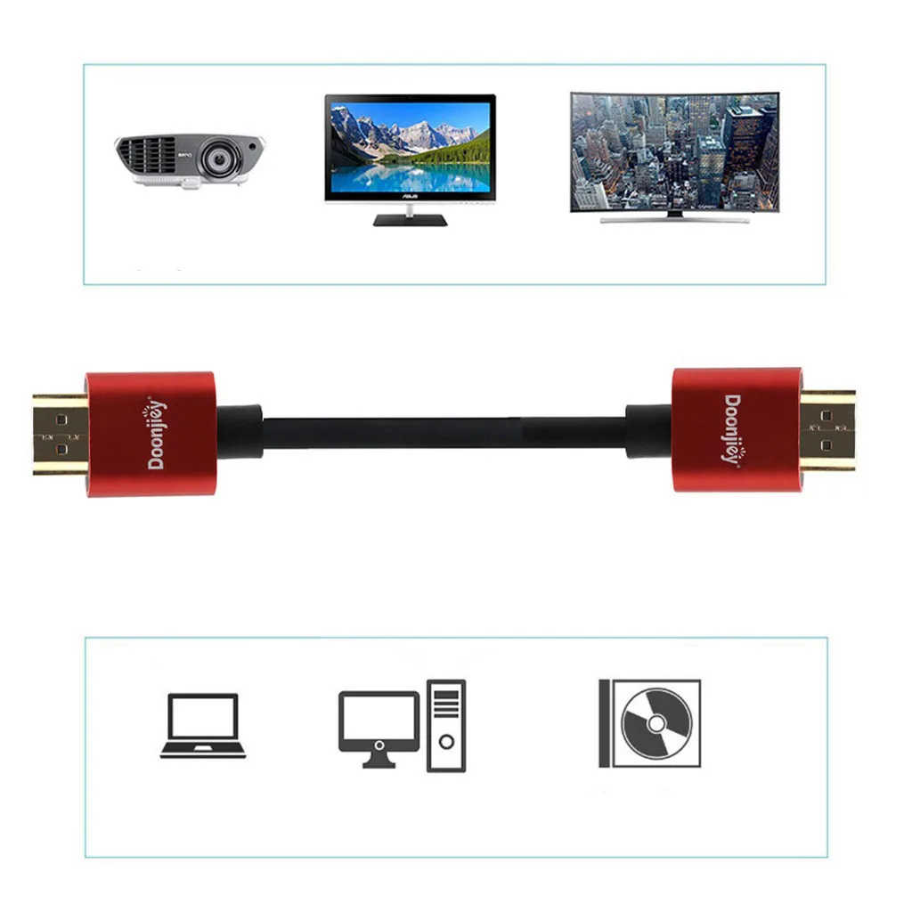 Прямая поставка новейший высококачественный HDMI кабель высокой четкости V2.0 1080P Ethernet 4K 60Hz-tv lcd светодиодный кабель для PS4 3,0 M#1104