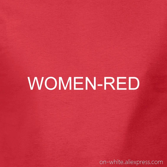 Women-Red Крови в крови Мужская плотная футболка с рисунком на Shaka одежда футболка - Цвет: Women-Red