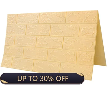 

70*77cm DIY 3D Brick Wall Stickers Home Decoration Living Room Bedroom Decor Foam Self Adhensive Wallpaper Art home Wall Decals
