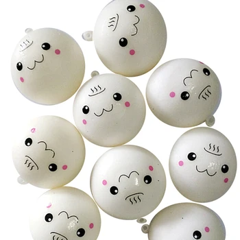 

4cm Bag Accessories &Ornament Hot Sale New Arrival High Quality Cute Cartoon Face Buns Bag Pendant