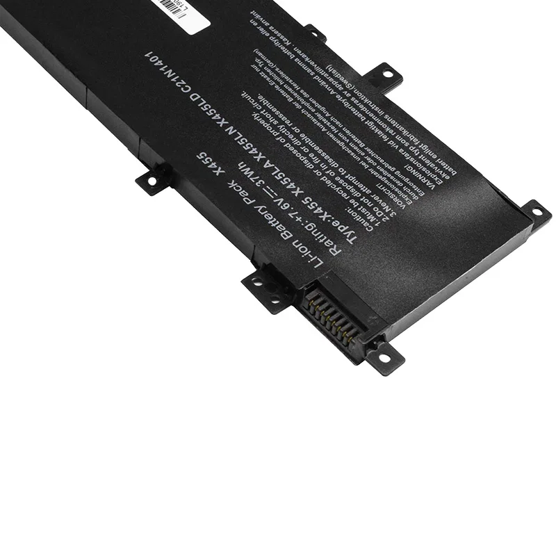 Golooloo C21N1401 для ASUS с адаптером переменного тока питания Батарея X455 X455L X455LA A455L A455LD A455LN F455L K455L R455LD X454W Y483LD W419 37WH 7,6 V