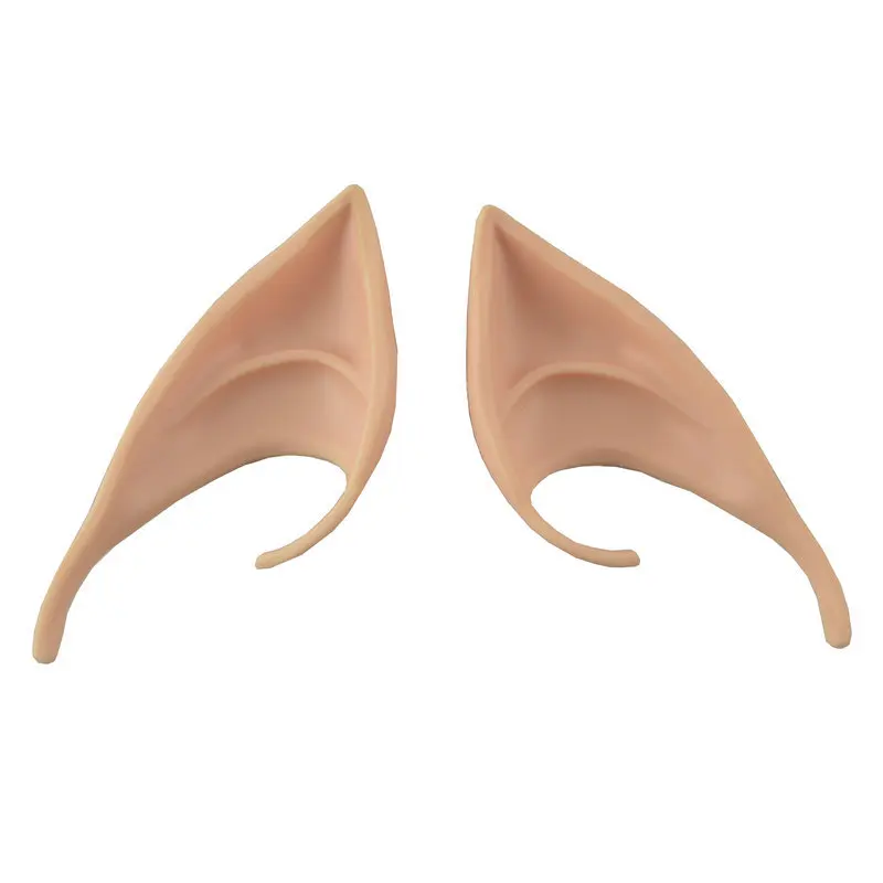 Halloween Props Performance Makeup Ball COS Monster Ear Fairy Sun Wukong Ear Light Color Elf Ear
