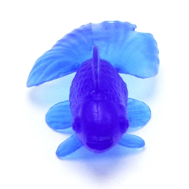 10 Pcs/Lot Small Plastic Simulation Small Goldfish Water Toy Soft Rubber Gold Fish Baby Bath Toys Fun Kids Swimming Beach Toys 5