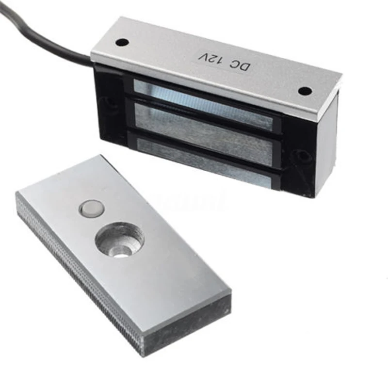 

DC 12V Magnetic Cabinet Drawer Safety Small Lock 60kg (100Lbs ) Security Tool