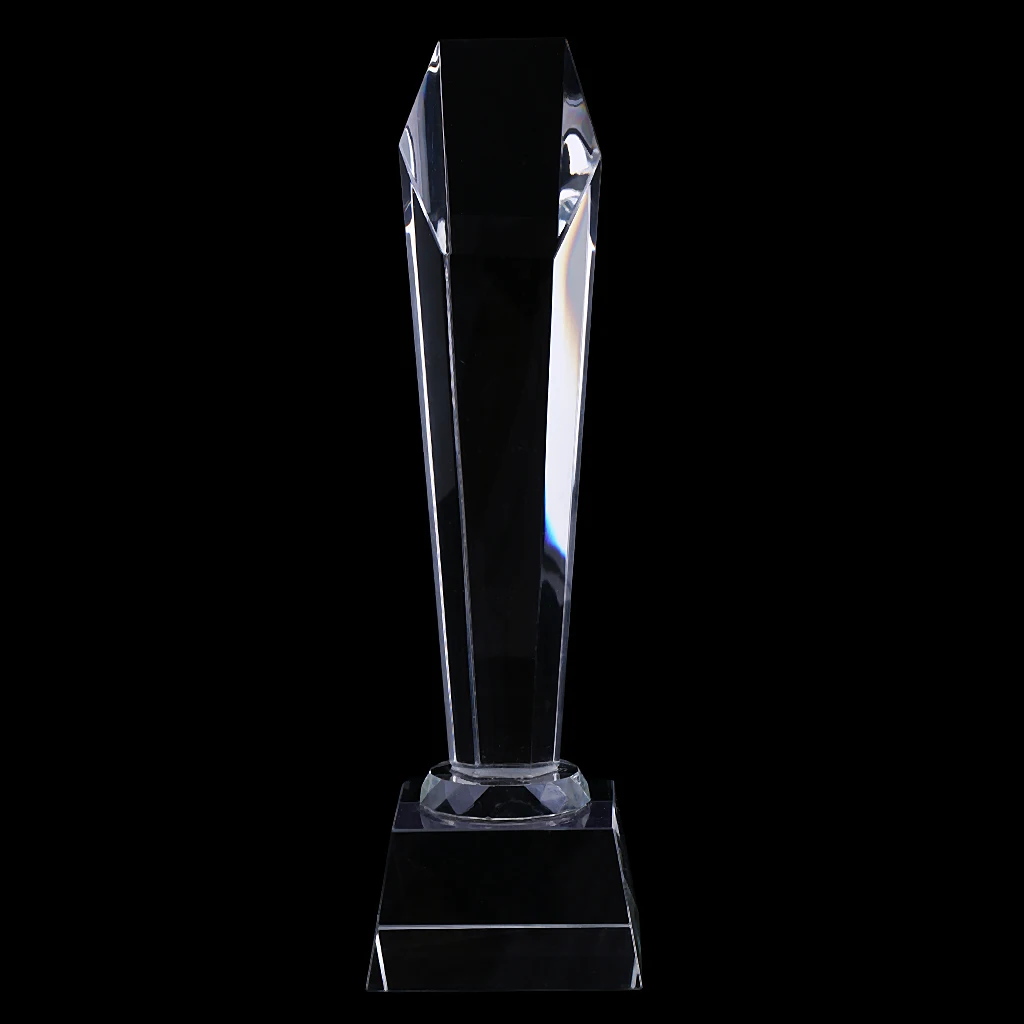 29cm Hexagon Cant Crystal Trophy Cup Encourage Souvenir for Championship 1Pc