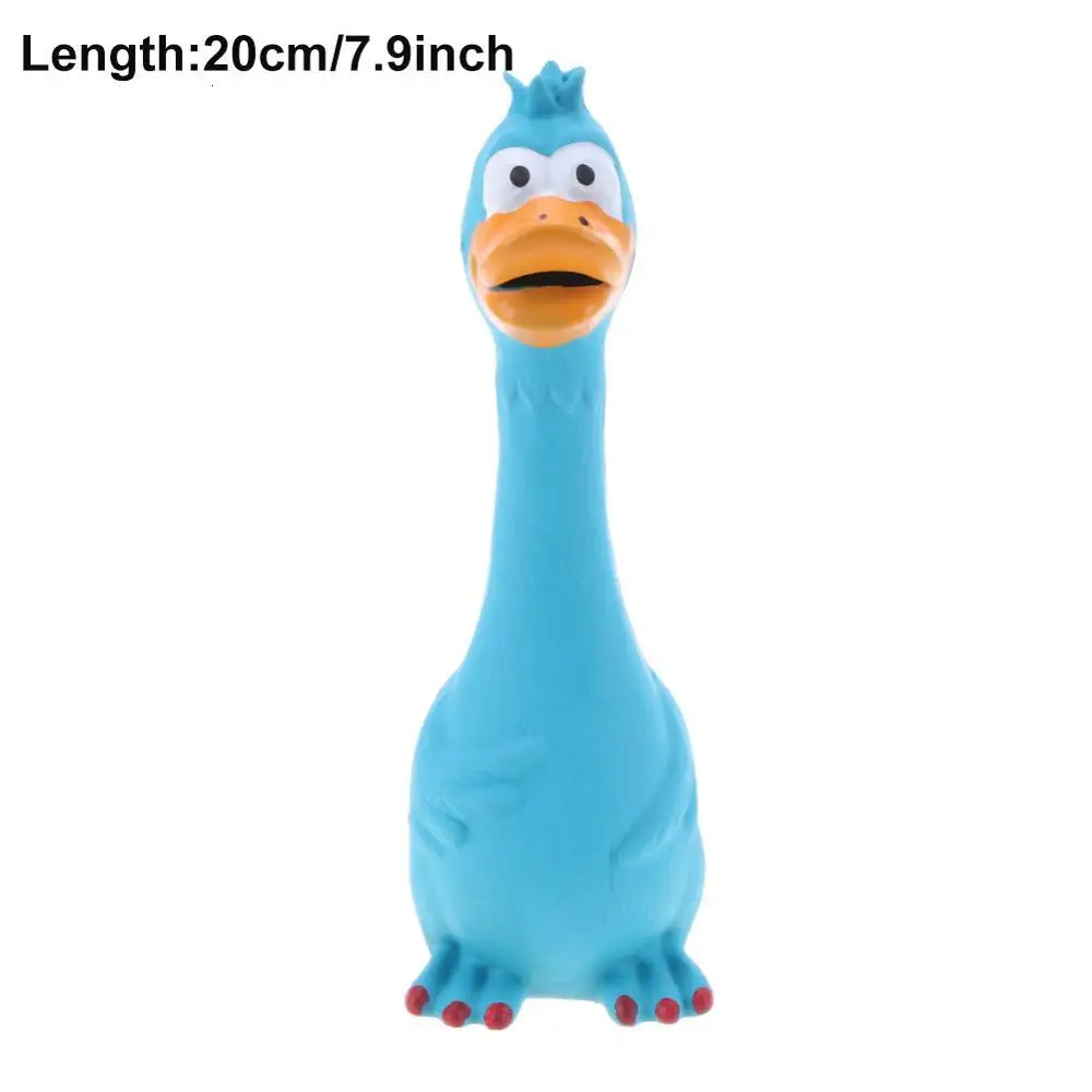 20CM 1 шт. игрушки собаки, щенок, резиновая курица игрушка для собаки - Цвет: 20CM