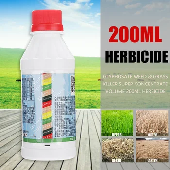 

200ml Herbicide Ammonium Glyphosate Glycine Super Remove Broadleaf Pesticide Directional Stem Leaf Spray Weedkiller Supplies