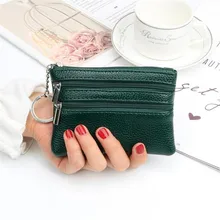  fashion Leather Coin Purse Women Small Wallet Change Purses Mini Zipper Money Bags Children's Pocket Wallets Key Holder 