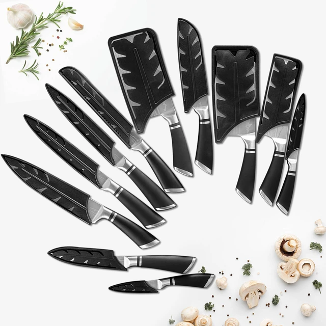 6 Pcs Stainless Steel Kitchen Knives Set Chef Knife Sushi Knife Japanese  Knife Fruit Knife Kitchen Peeler With Knife Gift Case - Knife Sets -  AliExpress