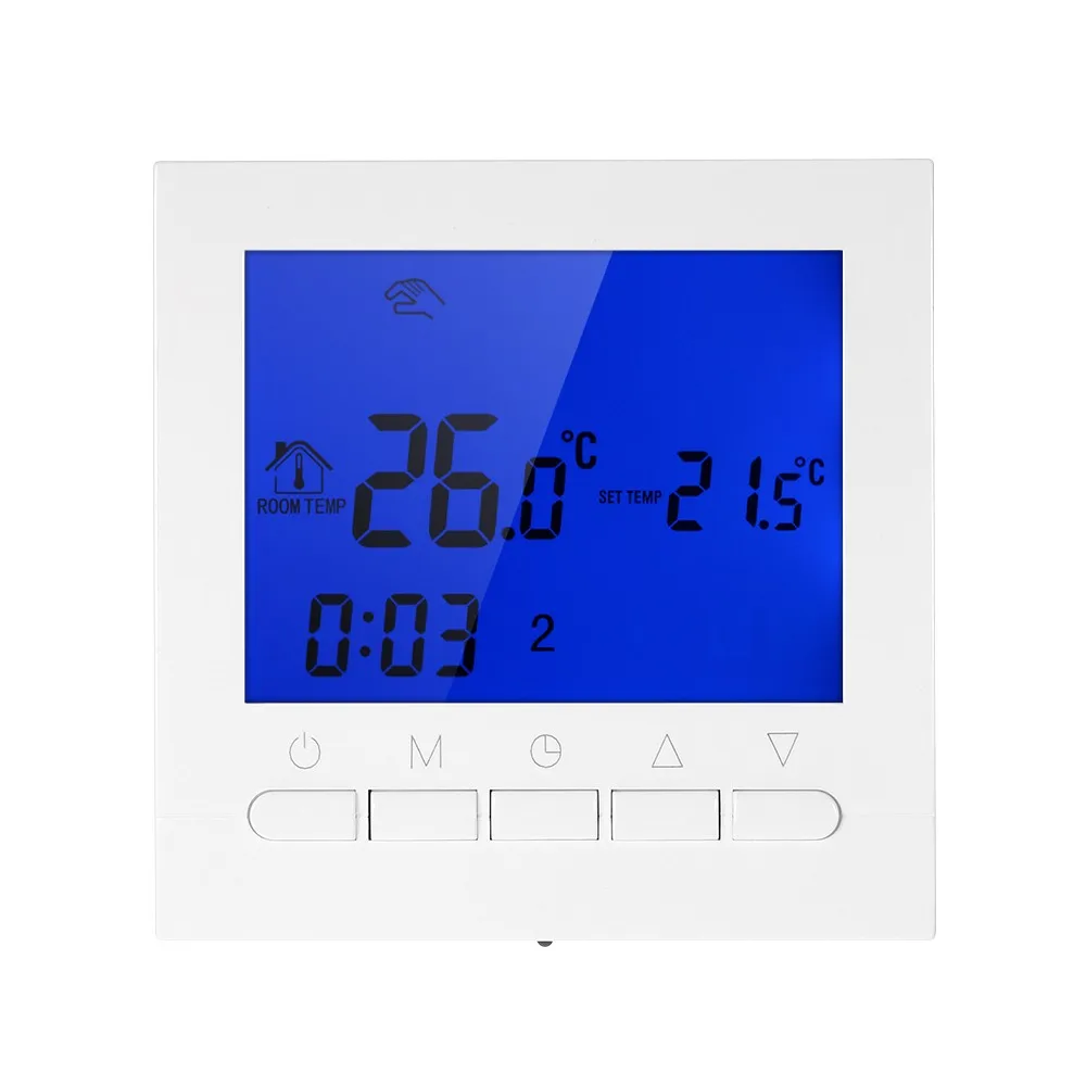 

Wifi Programmable Thermostat Wifi Water Heating Smart WIFI Temperature Controller 3A 200～230V with Backlight LCD Display