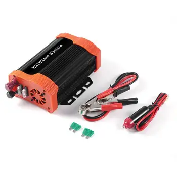 

P400C 400W Portable Car Power Inverter DC12V to AC220V Modified Charger Power Converter Adapter for TV DVD Player