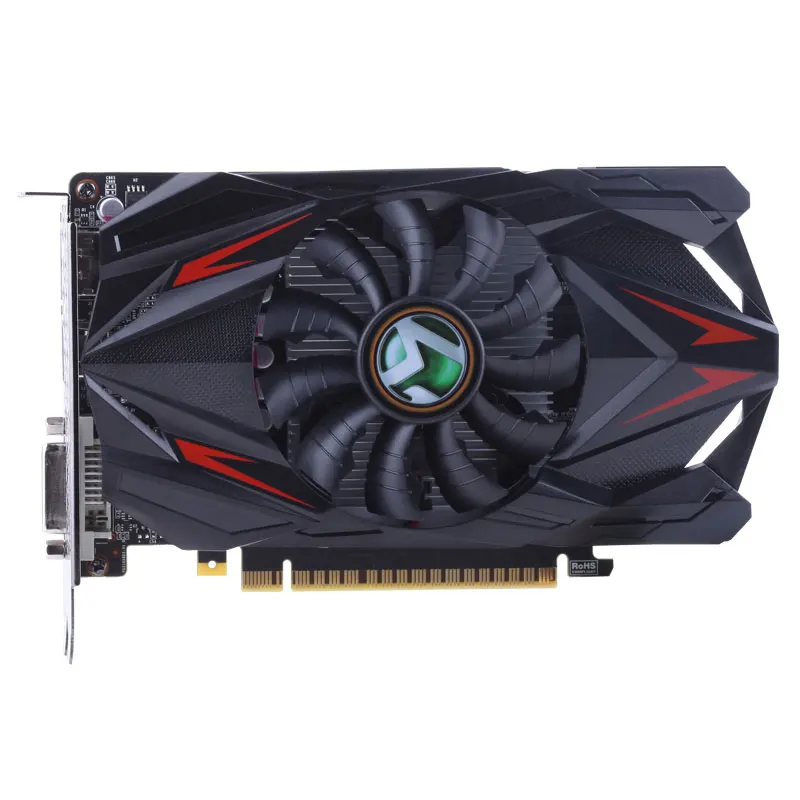 Видеокарта MAXSUN видеокарты GTX 1050ti NVIDIA GeForce 4G GDDR5 128bit PWM HDMI+ DP+ DVI 768 единиц видеокарты GTX 1050Ti