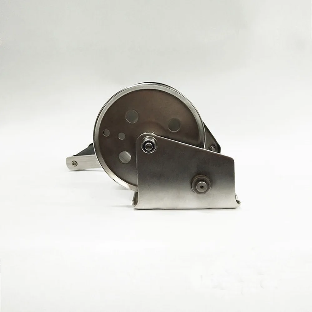 Stainless steel hand winch Two-way Self-locking 1200 pounds Manual winch Environmental protection Lifting crane hoist