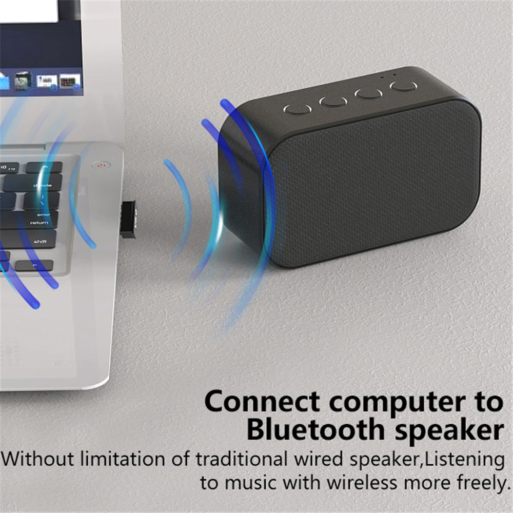 Новое поступление USB Bluetooth беспроводной адаптер 5,0 компьютер аудио Bluetooth Запуск адаптер ключ для ПК ноутбук передатчик