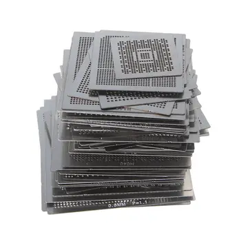 

130Pcs/set BGA Stencils Universal Direct Heated Steel Stencils for Notebooks Desktop Motherboards Soldering Supplies