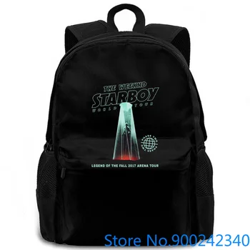 

New STARBOY The Weeknd Tour Black : Male Designing Colour Printed women men backpack laptop travel school adult
