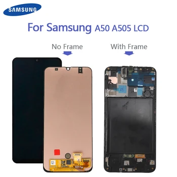 

Original For Super Amoled For Samsung Galaxy A50 SM-A505FN/DS A505F/DS A505 LCD Display Touch Screen Digitizer Assembly