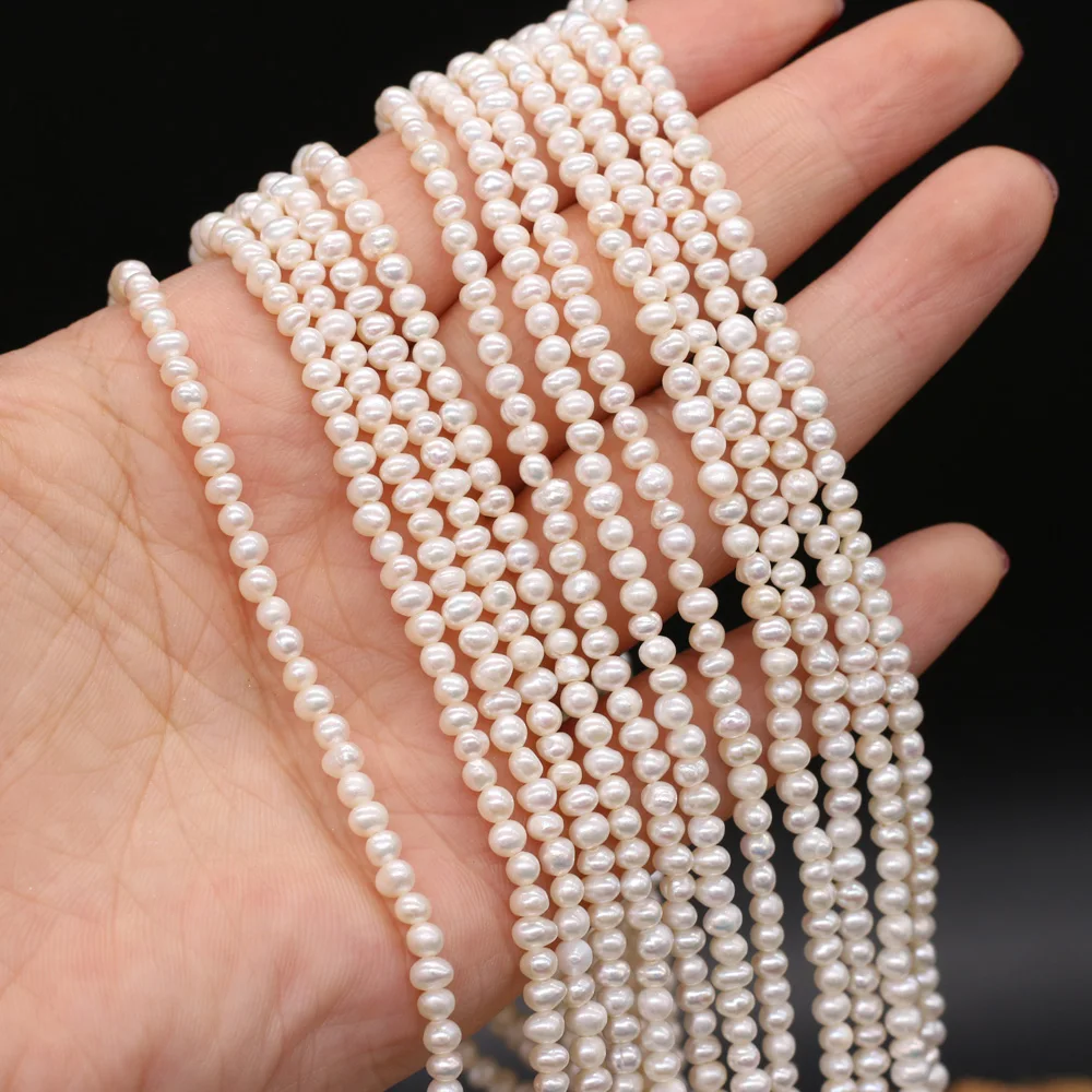 Gioielli da donna FAI DA TE Accessori per gioielli di produzione Perle di perle d'acqua dolce naturale di alta qualità Irregolare a forma piatta a forma di perline perline perline perline Bella e alla 