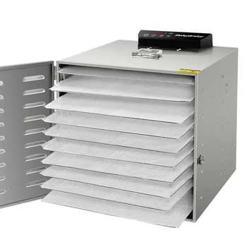 

Fruit Drying Mat 10Pcs Premium Non Stick Silicone Dehydrator Sheets for Fruit Dryer Mesh 37x29cm fruit dryer Fruit Dryer mat