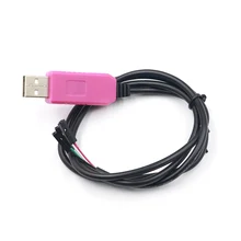 Original 1M CP2102 USB To UART TTL Cable Module 4 Pin 4P Serial Adapter Download Cable Module For Win10 For Arduino Raspberry Pi
