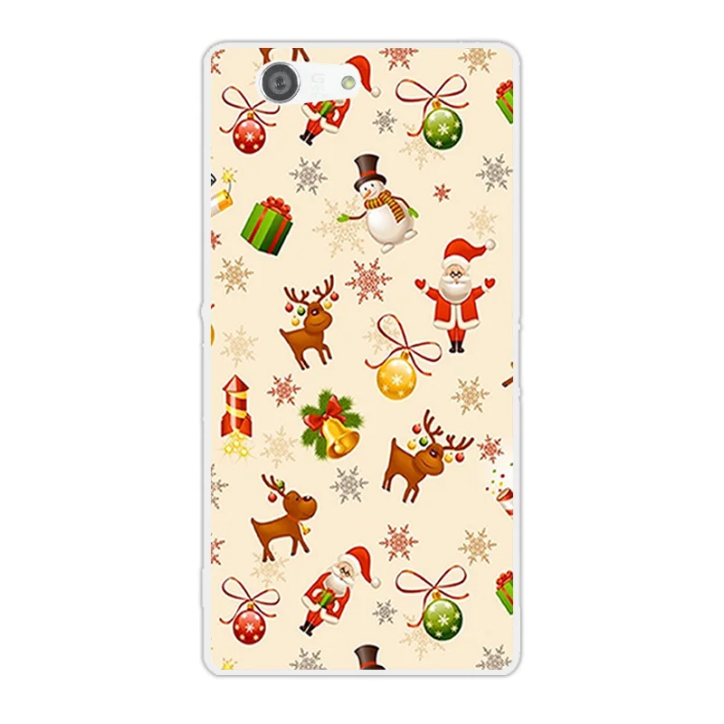 ТПУ чехол для Sony Xperia Z3 Compact Mini D5803 M55W Мягкий силиконовый на заднюю панель