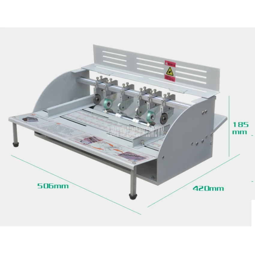 46 см ширина электрическая машина для сгибания бумаги Creaser Max A3 Размер точечная линия машина для открыток фото поздравительная открытка