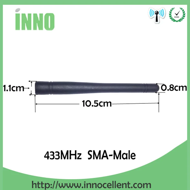 5 шт. 433MHz Антенна 3dBi SMA разъем 433 mhz антенны antena 433 m Водонепроницаемая антенна Беспроводная Lorawan водомер