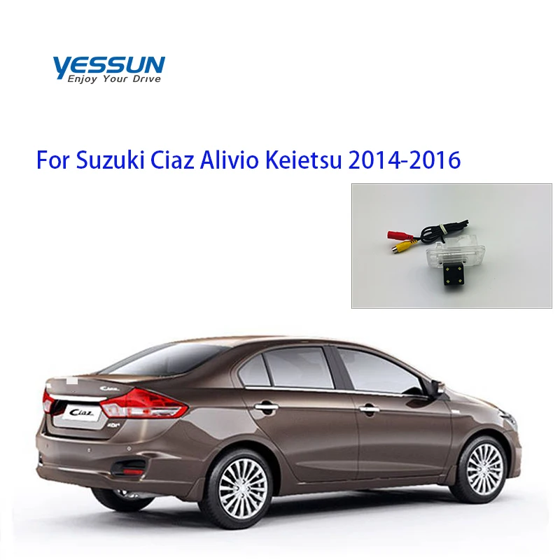 

Yessun Special Car Rear View Reverse backup Camera rearview parking For Suzuki Ciaz Alivio Keietsu 2014-2016