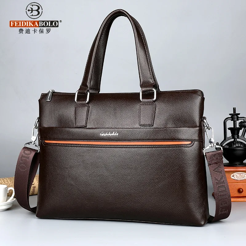 

Men Fashion 2018 Spring New Style Business Crossbody Bag Hand Shoulder Men's Bag Single Model
