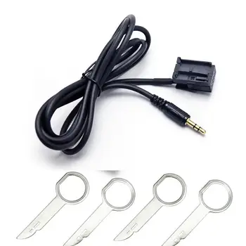 

Car Adapter Cables 3.5mm 6000 CD AUX In Input for Ford Focus C-MAX Mondeo Fiesta+Radio Removal Keys car accessories
