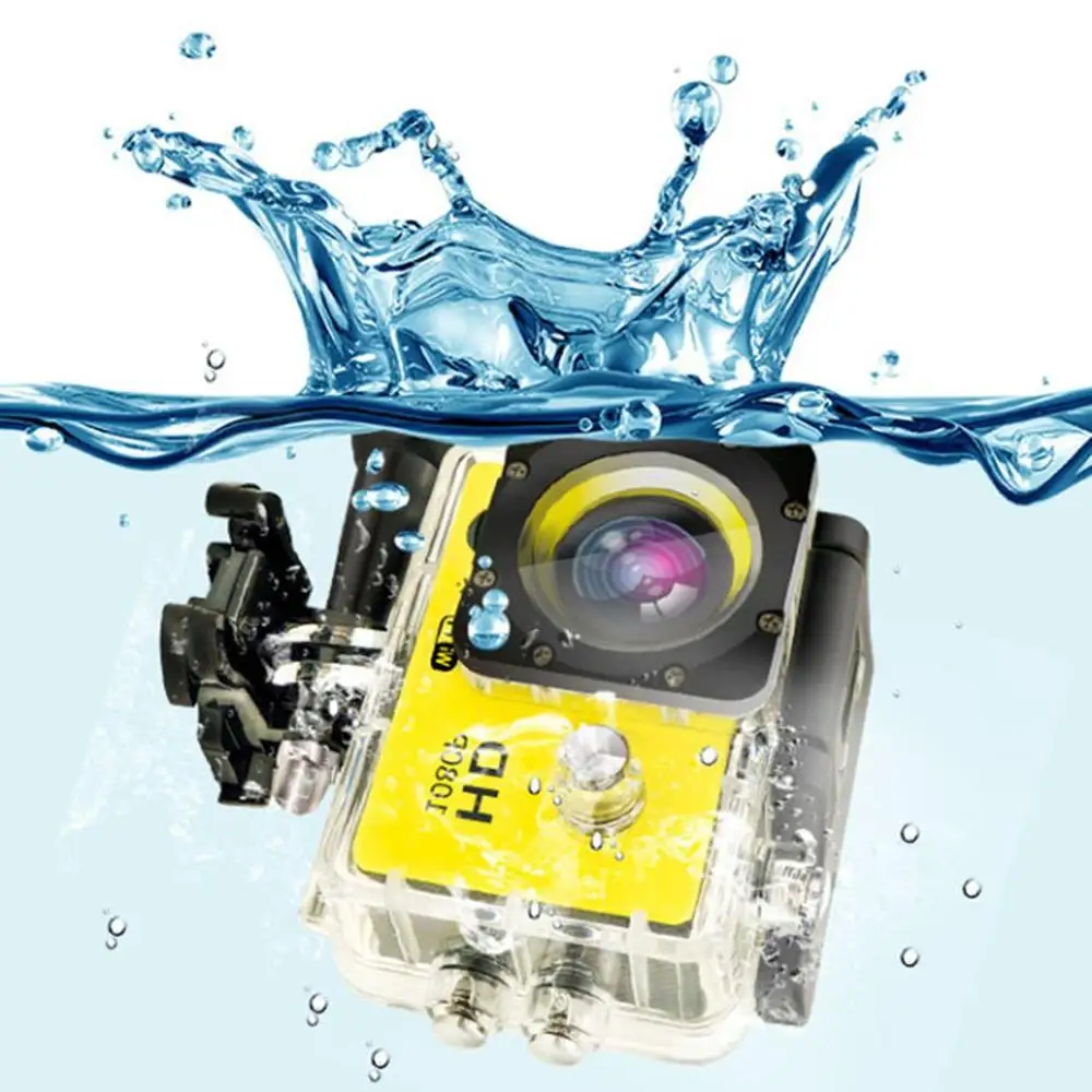 Outdoor Mini Sport Action Camera Ultra 30M 1080P Underwater Waterproof Helmet Video Recording Cameras Sport Cam