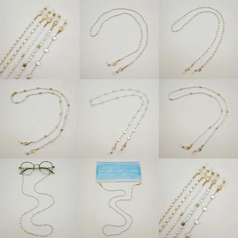 New Pearl Series Mask Rope Glasses Chain Multi-purpose Accessories Handmade Mask Decoration Necklace