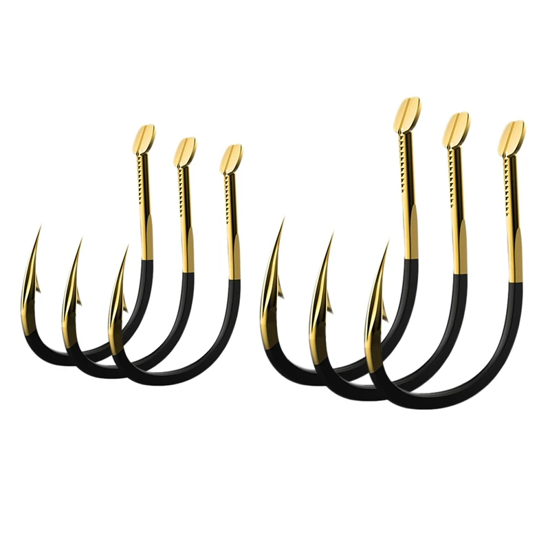 Dropship-40Pcs рыболовные Крючки рыболовные снасти прочные рыболовные крючки, карповый крючок колючий крючок Океанский речной Размер озера, 20 шт. № 10 и 20 шт. № 6