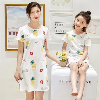 

Seartist Mother Daughter Nightgown Pajamas Dress Family Matching Night Dress PJS Mom Mum Daughter Summer Nightdress 2020 New 35
