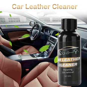 

CARPRIE 50ML Refurbished Car Leather Cleaner Leather Renovated Coating Paste Agent Cleaner Automotive Interior Maintenance Agent